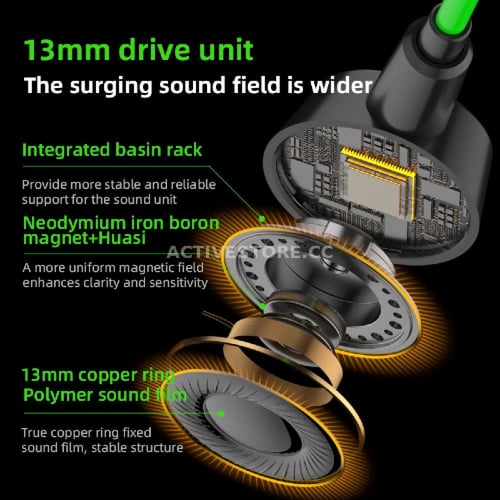 سماعة تايب سي سلكية 2in1 ومنفذ شحن مخصصة للالعاب م...