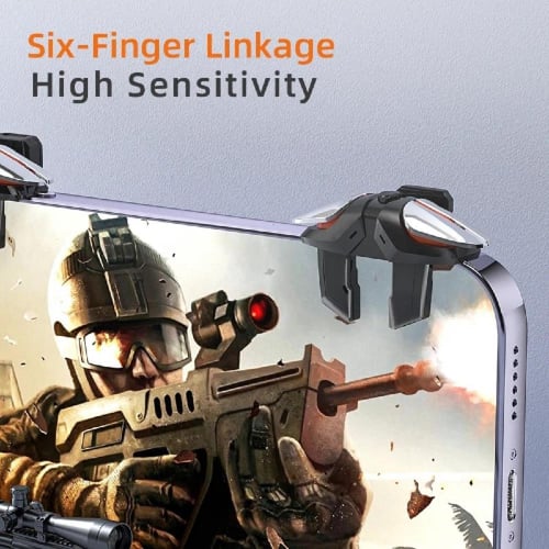 ازرار تحكم للجوال تيربو 4 اصابع | JS61