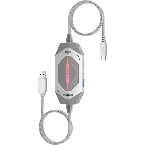 وصلة 4in1 منفذ HDMI + منفذ USB لنقل الصوت + تايب س...