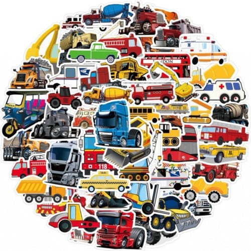 ملصقات نمط السيارات | خمس حبات