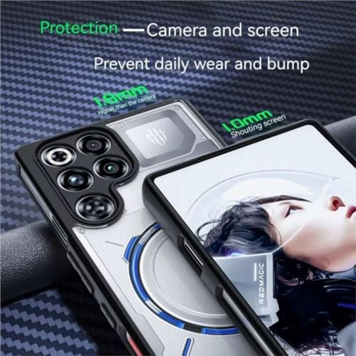 كفر شفاف جوال ردماجيك 11 برو بخاصية MagSafe