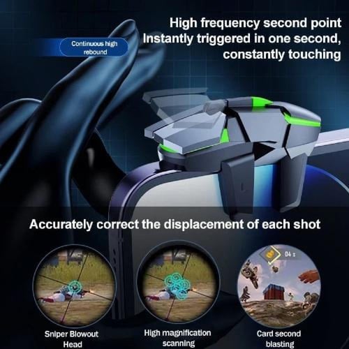 ازرار تحكم احترافية للجوال بخاصية التيربو بـ 4 اصا...