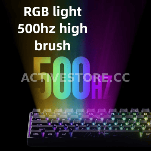 كيبورد MAX للألعاب 8K ثلاثي الأنماط واضاءة RGB | ا...