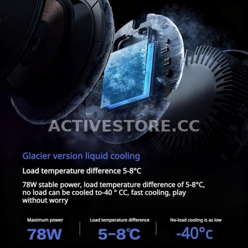 مروحة تبريد مائي نيشن للجوال والايباد بـ 5 سرعات ب...