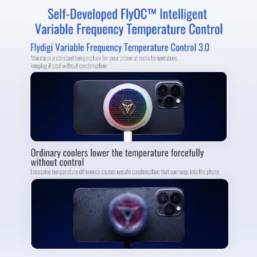 مروحة تبريد مائي للجوال و الايباد B8X خاصية المغنا...