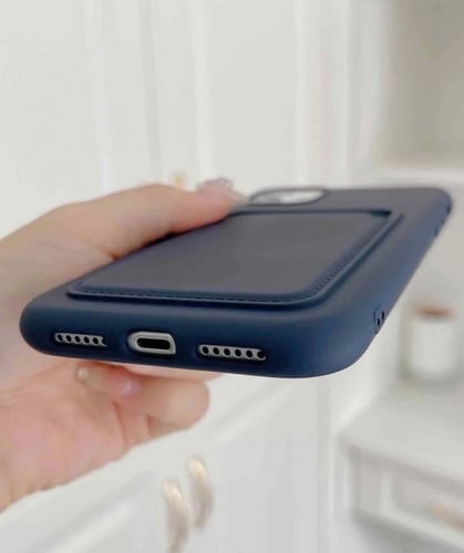 كفر مع فتحة للبطاقة اللون | اسود | ازرق