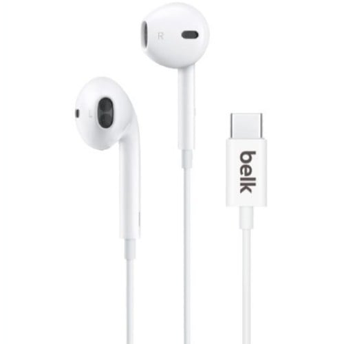 سماعة تايب سي مع ازرار تحكم بالصوت تدعم المايك | B...