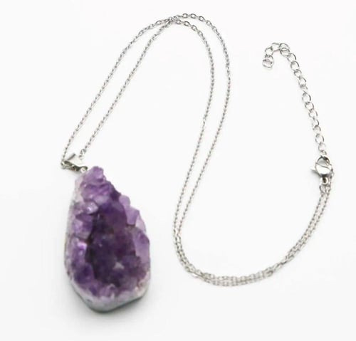 قلادة اميثيست ( جشمت ) خام