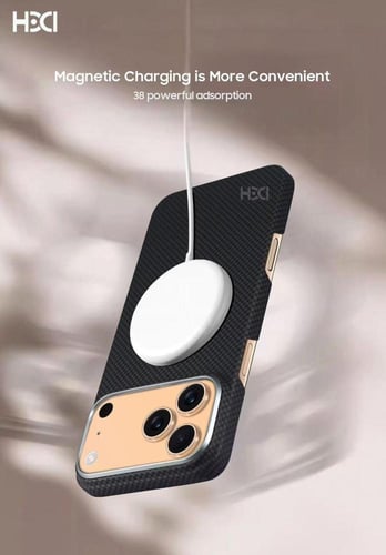 كفر كيفلار سدو (اسود) | iPhone 17 Pro Max