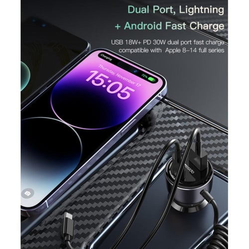 شاحن سيارة Y56 بقدرة 60 وات