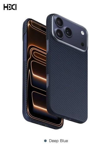 كفر كيفلار MagSafe لآيفون 17 برو ماكس - أزرق عميق