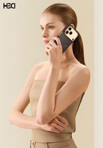 كفر كيفلار MagSafe لآيفون 17 برو ماكس - أسود فاخر