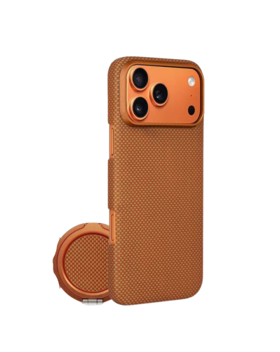 كفر كيفلار سدو (برتقالي كوزميك) | iPhone 17 Pro Ma...