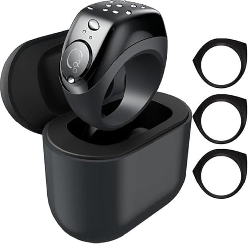 خاتم تسبيح ذكي بشاشة OLED وتصميم مقاوم للماء بمعيا...