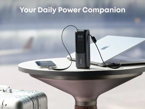 بطارية انكر بسعة 25000 ملي امبير بقوة 165 واط بمنف...