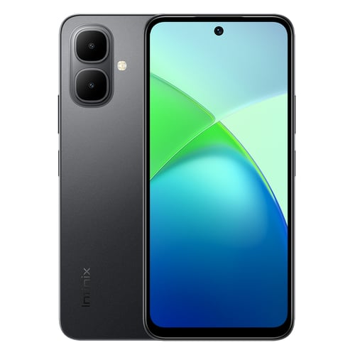 هاتف إنفينيكس سمارت 10 (أسود) بسعة 256 جيجابايت وذ...