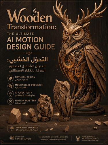 ملف برومبت تحول الخشب (Wooden Transformation promp...