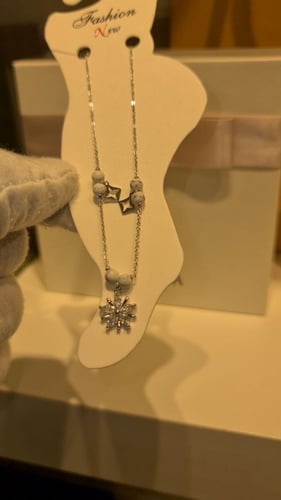 خلخال بتصميم فاخر