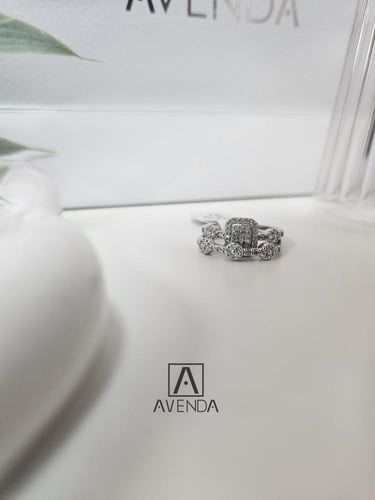 خاتم توينز زركون