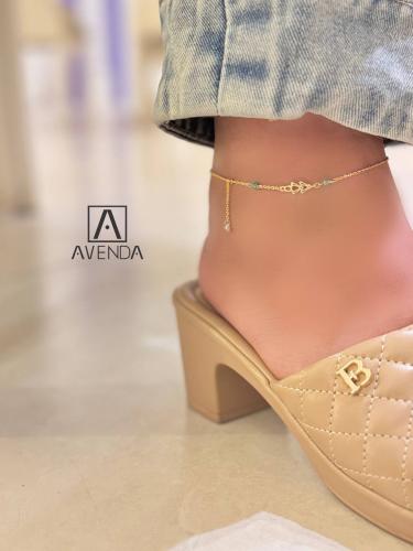 خلخال ناعم مطلي