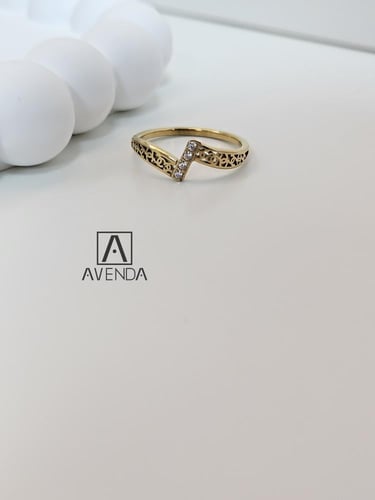 خاتم ناعم مطلي