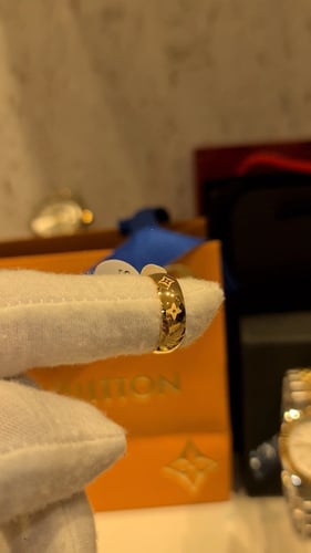 خاتم دبله مطلي