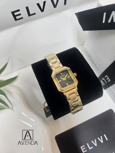 ساعة نسائية من إلفي بلون الذهبي LAS092F010801