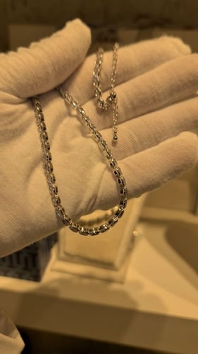 سلسال ناعم مطلي