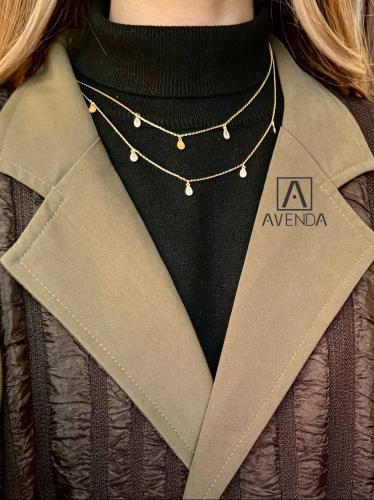 سلسال مطلي ذهب دورين