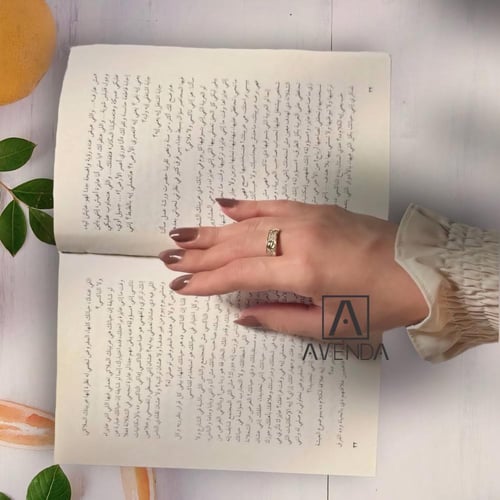 خاتم زركون ذهبي او فضي.