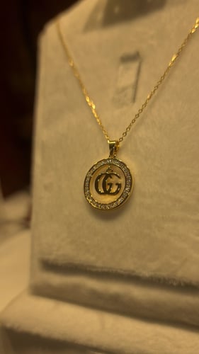سلسال فاخر مطلي ذهب