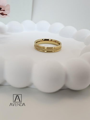 خاتم مطلي ذهب