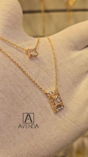 سلسال مطلي ذهب دورين