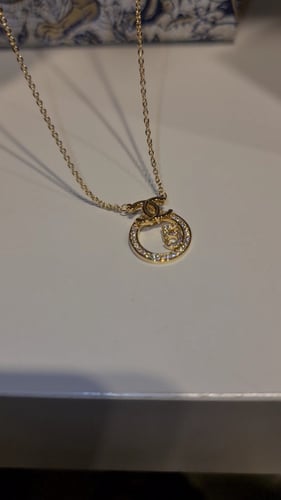 سلسال ناعم مطلي ذهب