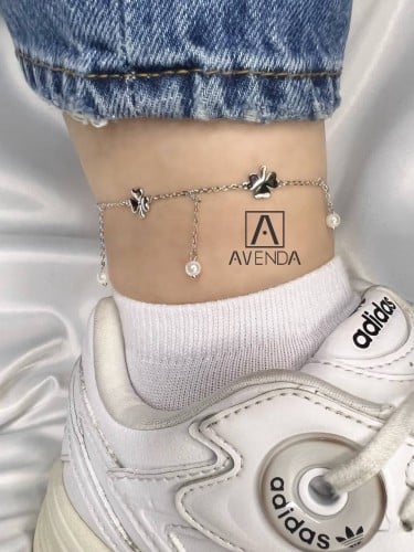 خلخال ناعم مطلي ذهب