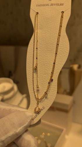 خلخال راقي مطلي ذهب