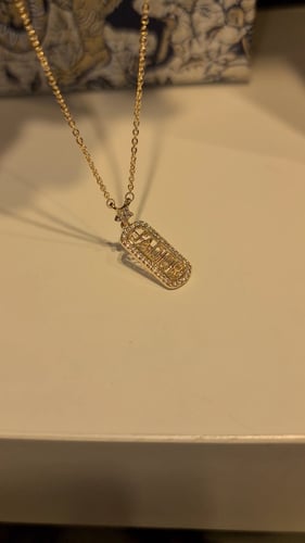 سلسال مطلي ذهب