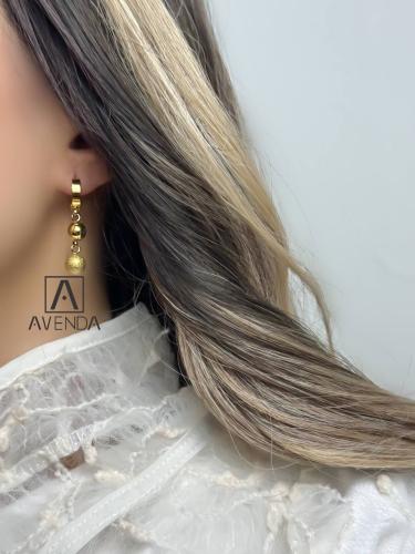 حلق فاخر مطلي