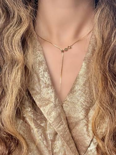 سلسال رفيع ببكرة متحركة