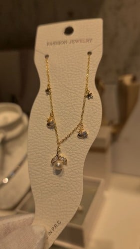 خلخال بفص لؤلؤ