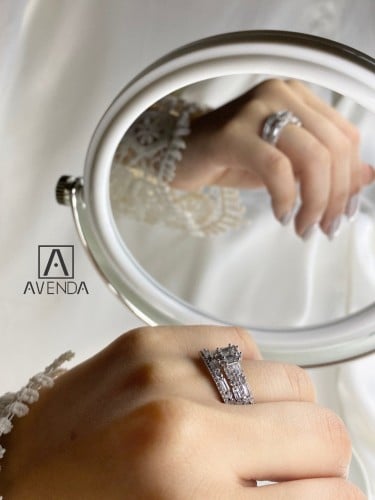 خاتم توينز زركون