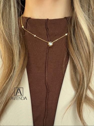 سلسال شوكر مطلي