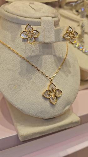 طقم تصميم ايطالي مطلي