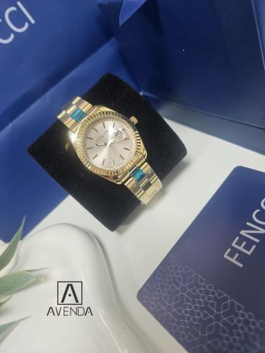 ساعة نسائية من فنشي بلون ذهبي FAS284F010401
