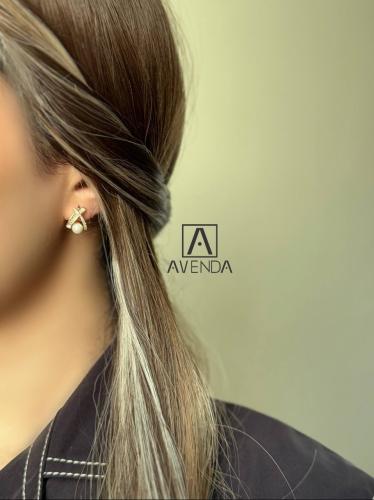 حلق للؤلؤ انيق