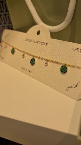 سلسال شوكر مطلي ذهب