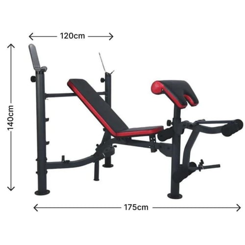 بنش رياضي احترافي بحامل ومسند 7002