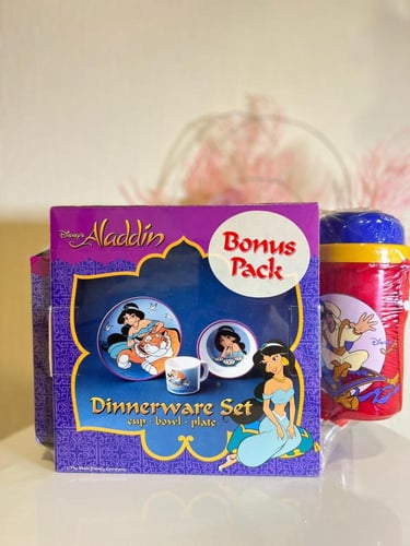 طقم أواني كلاسيك - الأميره ياسمين من فلم علاء الدي...