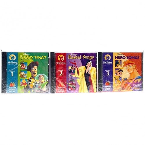 سي دي - اغاني أشرار ديزني من ماكدونالز