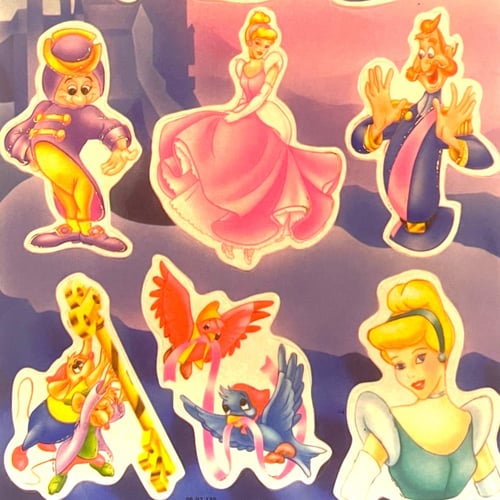 ستيكرات ڤنتج - سندريلا